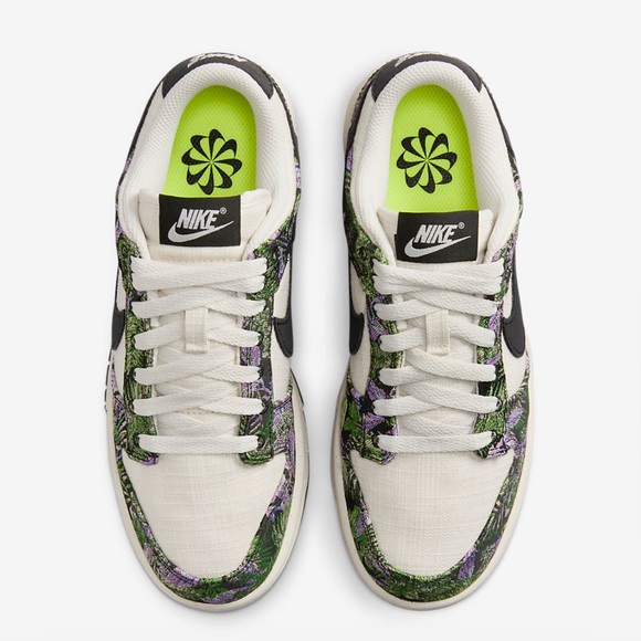**NWT****NIKE•DUNK LOW WOMENS SIZE 10 ••"FLORAL TAPESTRY++*** - Picture 6 of 12